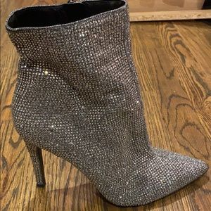 JESSICA SIMPSON RHINESTONE BOOTIES
